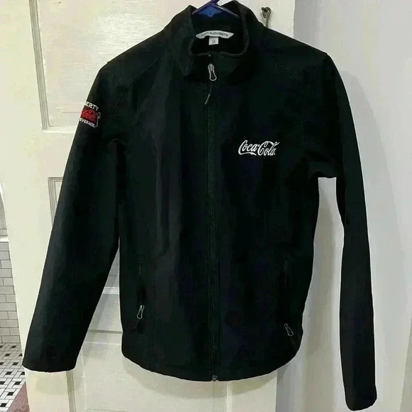 all weather, Coca-Cola heavy duty zip up jacket - Picture 1 of 5